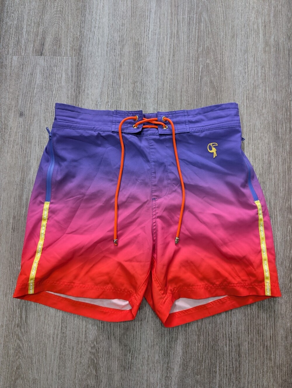 Tucann Faded Crimson v2 Swim Trunks - Men's Size M (32"x5")